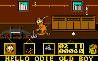 Garfield - Big, Fat, Hairy Deal atari screenshot