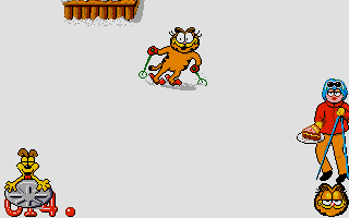 Garfield - Winter's Tail atari screenshot