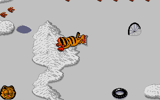 Garfield - Winter's Tail atari screenshot