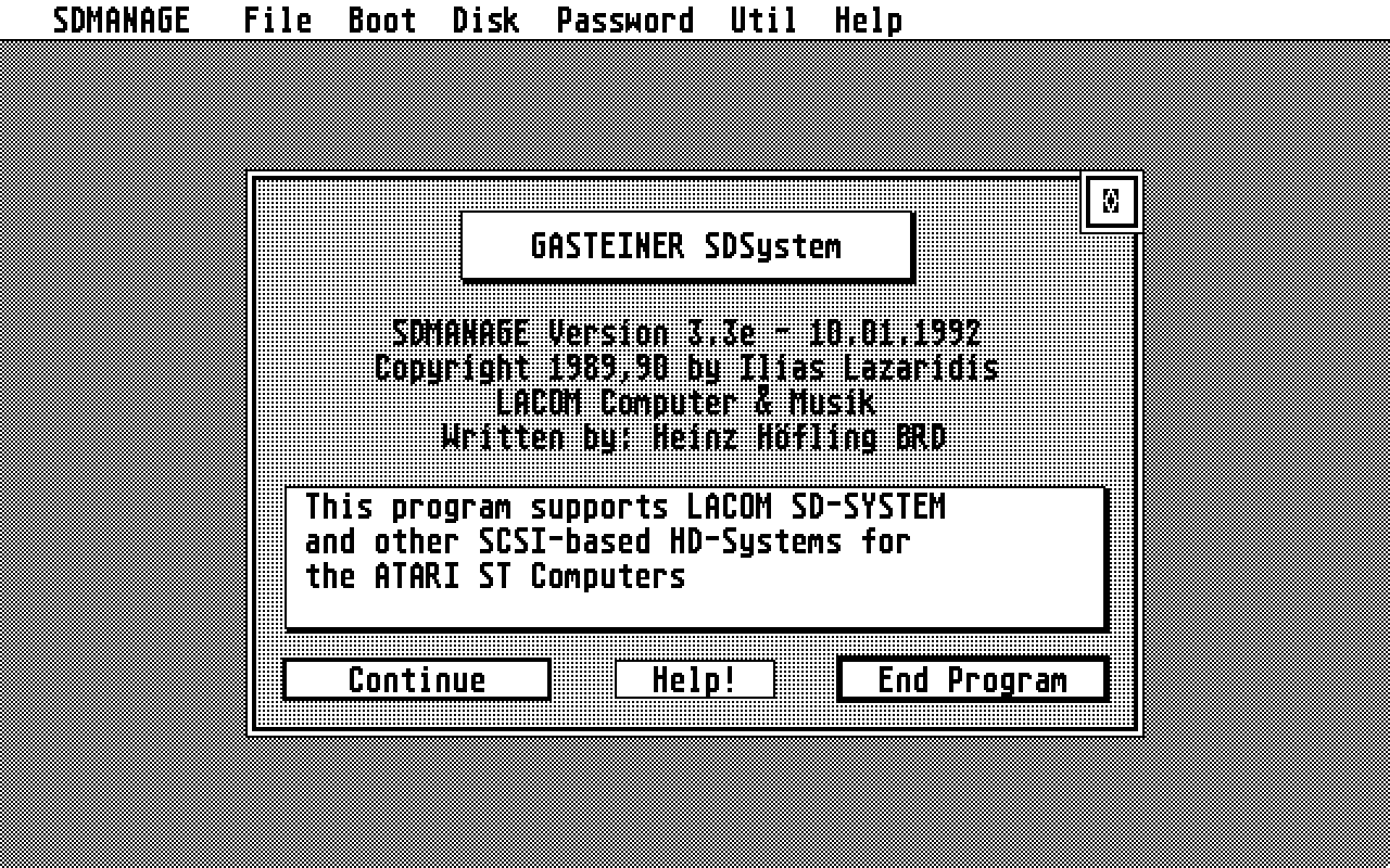 Gasteiner SDSystem — screenshot 1