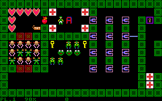 Gauntlet atari screenshot
