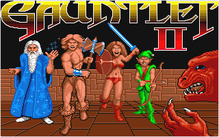 Gauntlet II atari screenshot