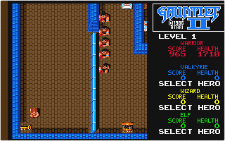 Gauntlet II atari screenshot