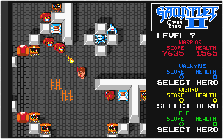 Gauntlet II atari screenshot