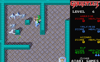 Gauntlet atari screenshot