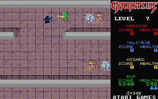 Gauntlet atari screenshot