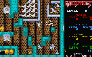 Gauntlet atari screenshot