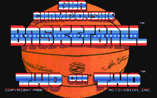 GBA Championship Basketball Two on Two — screenshot 1