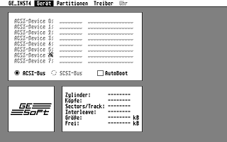 GE Installation Mega Drive atari screenshot