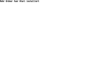 GE Installation Mega Drive atari screenshot