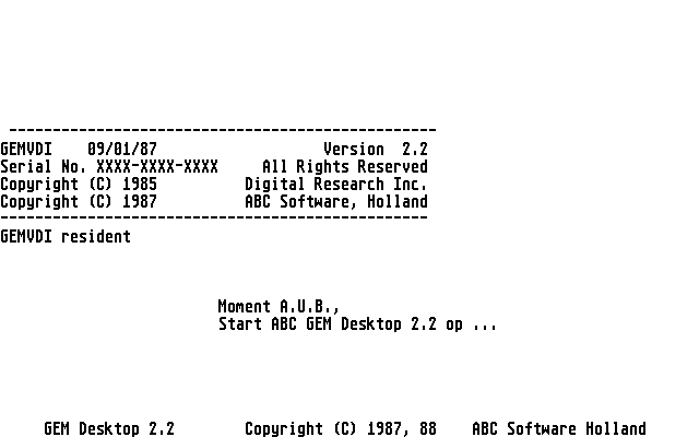 GEM Collection atari screenshot