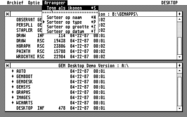 GEM Collection atari screenshot
