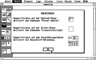 GEM Draw atari screenshot