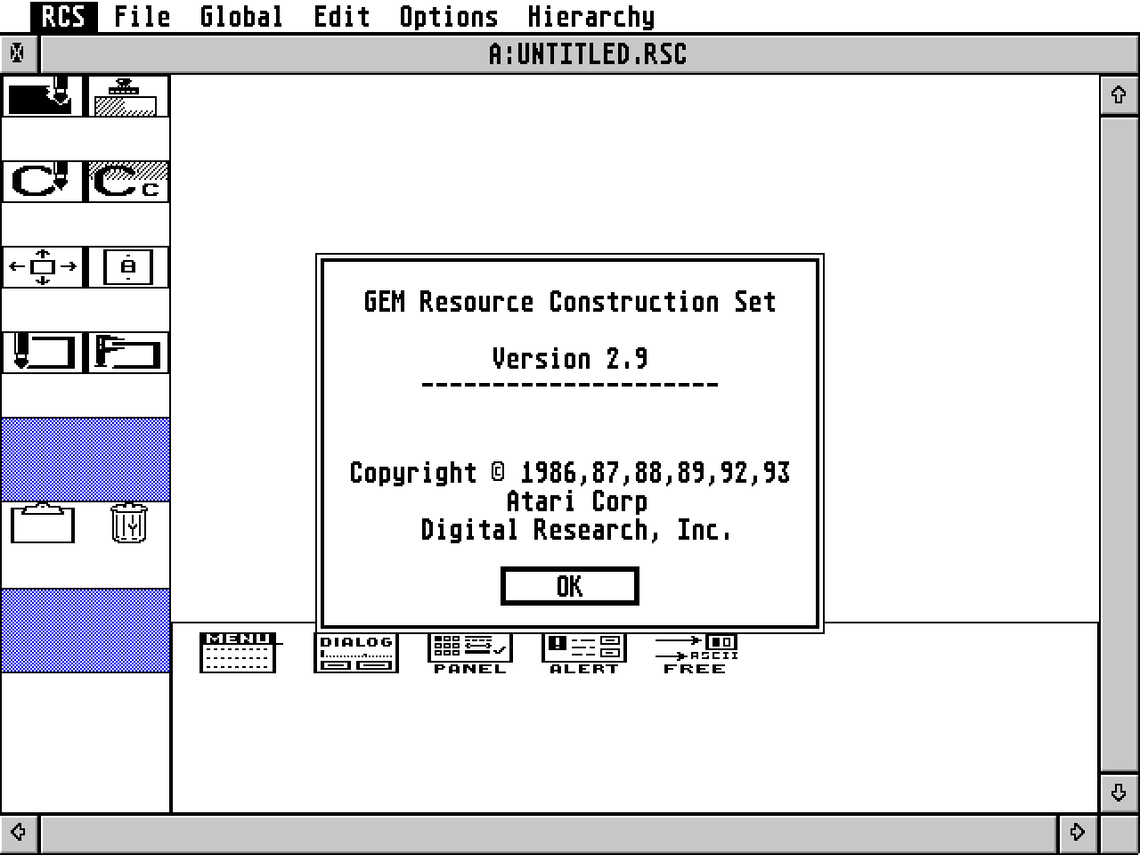 GEM Resource Construction Set — screenshot 1