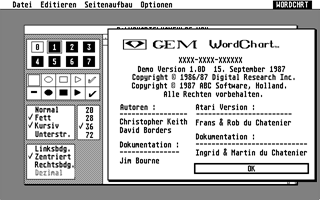 GEM Wordchart — screenshot 1