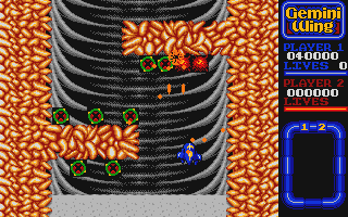 Gemini Wing atari screenshot