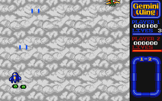 Gemini Wing atari screenshot