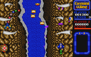 Gemini Wing atari screenshot