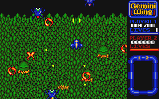 Gemini Wing atari screenshot