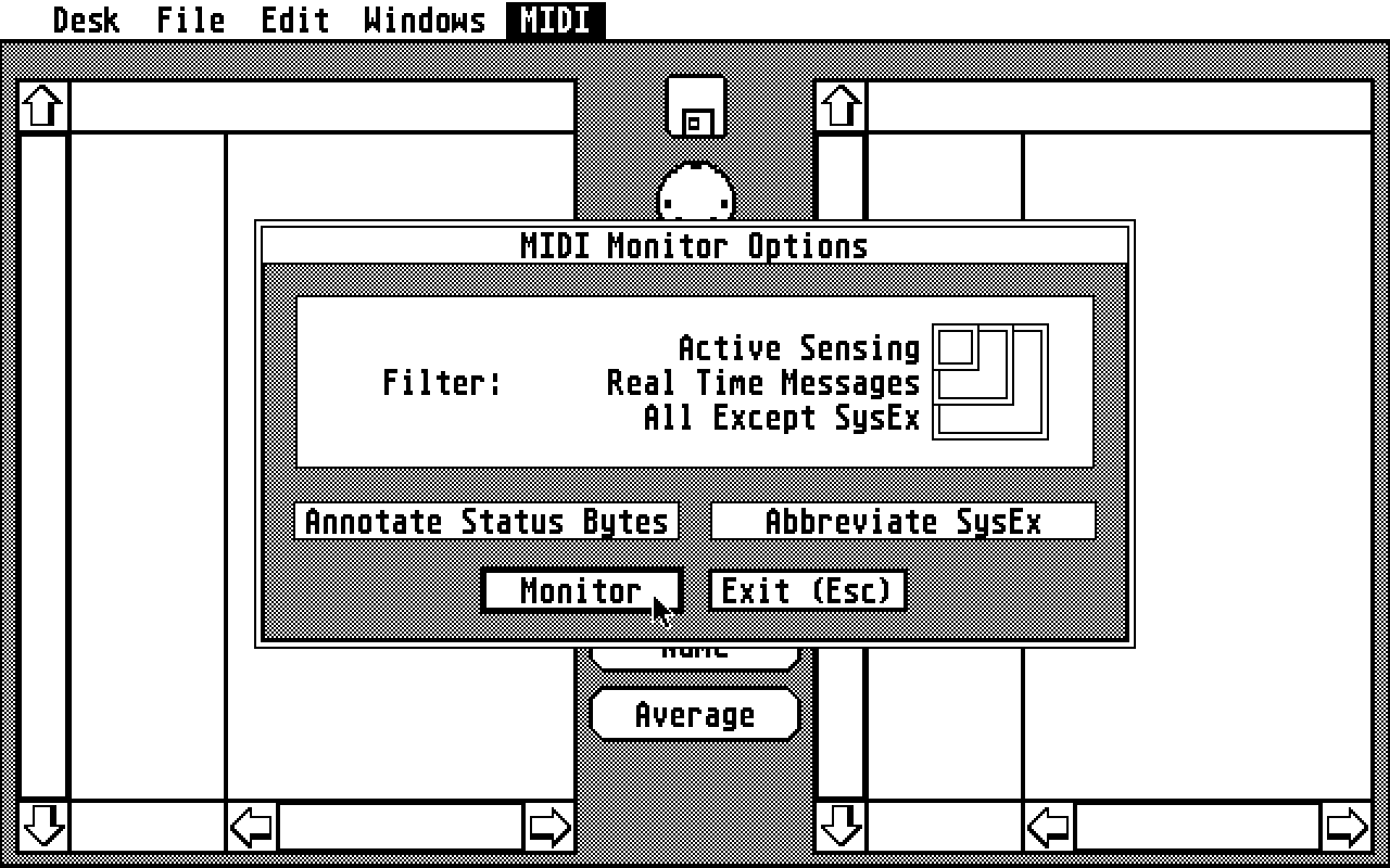 GenEdit ST atari screenshot