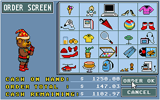 General Store atari screenshot