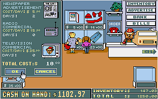 General Store atari screenshot