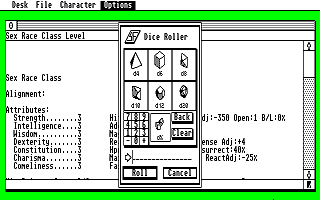 Generator, The atari screenshot