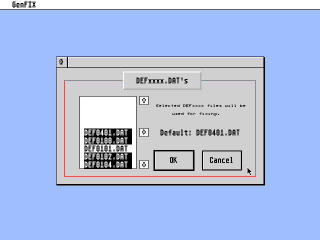 Generic STOS Fixer atari screenshot