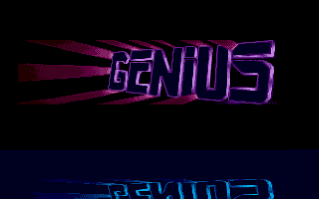 Genius Demo atari screenshot
