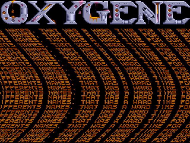 Genius Demo atari screenshot