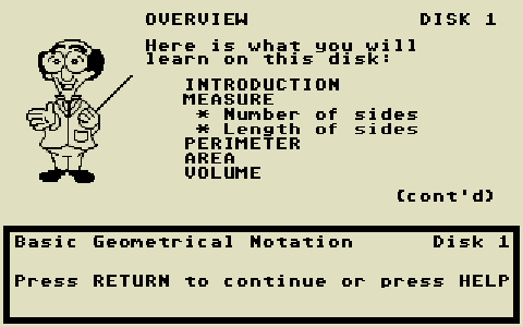 Geometry Volume 1 atari screenshot