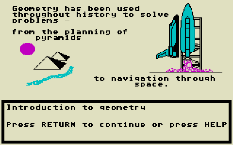 Geometry Volume 1 atari screenshot