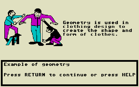 Geometry Volume 1 atari screenshot