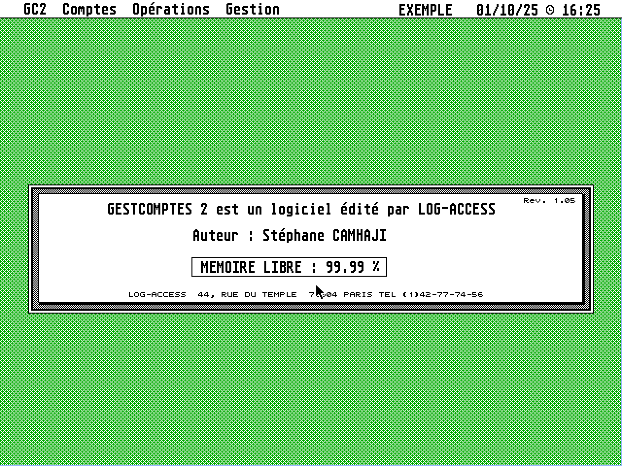 GestComptes — screenshot 1