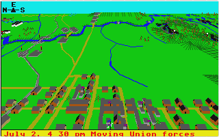 Gettysburg atari screenshot