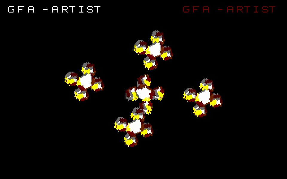 GFA Artist atari screenshot