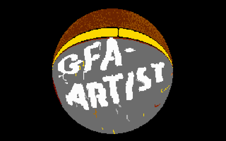 GFA Artist atari screenshot