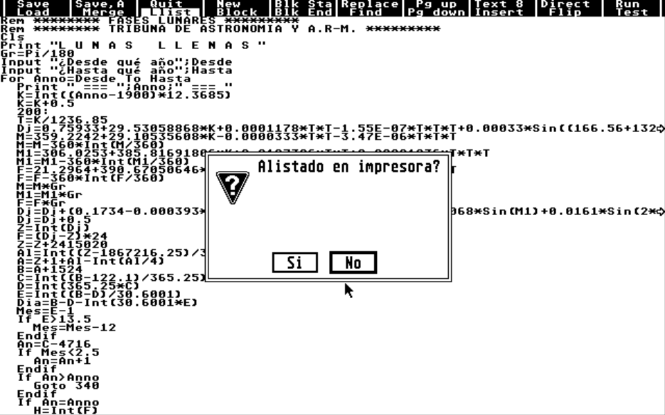 GFA BASIC — screenshot 1