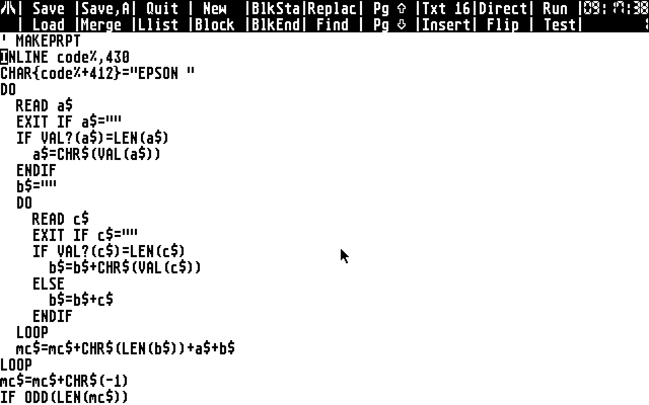 GFA BASIC atari screenshot