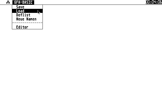 GFA BASIC — screenshot 2