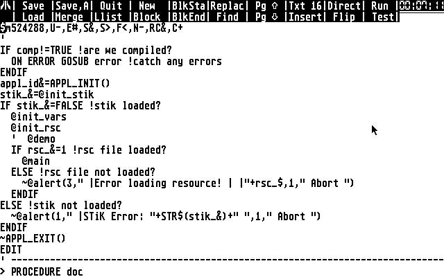 GFA BASIC — screenshot 4