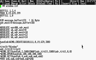 GFA BASIC — screenshot 2
