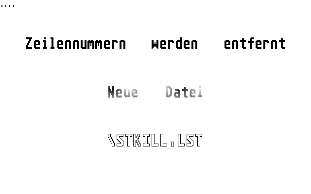 GFA BASIC atari screenshot