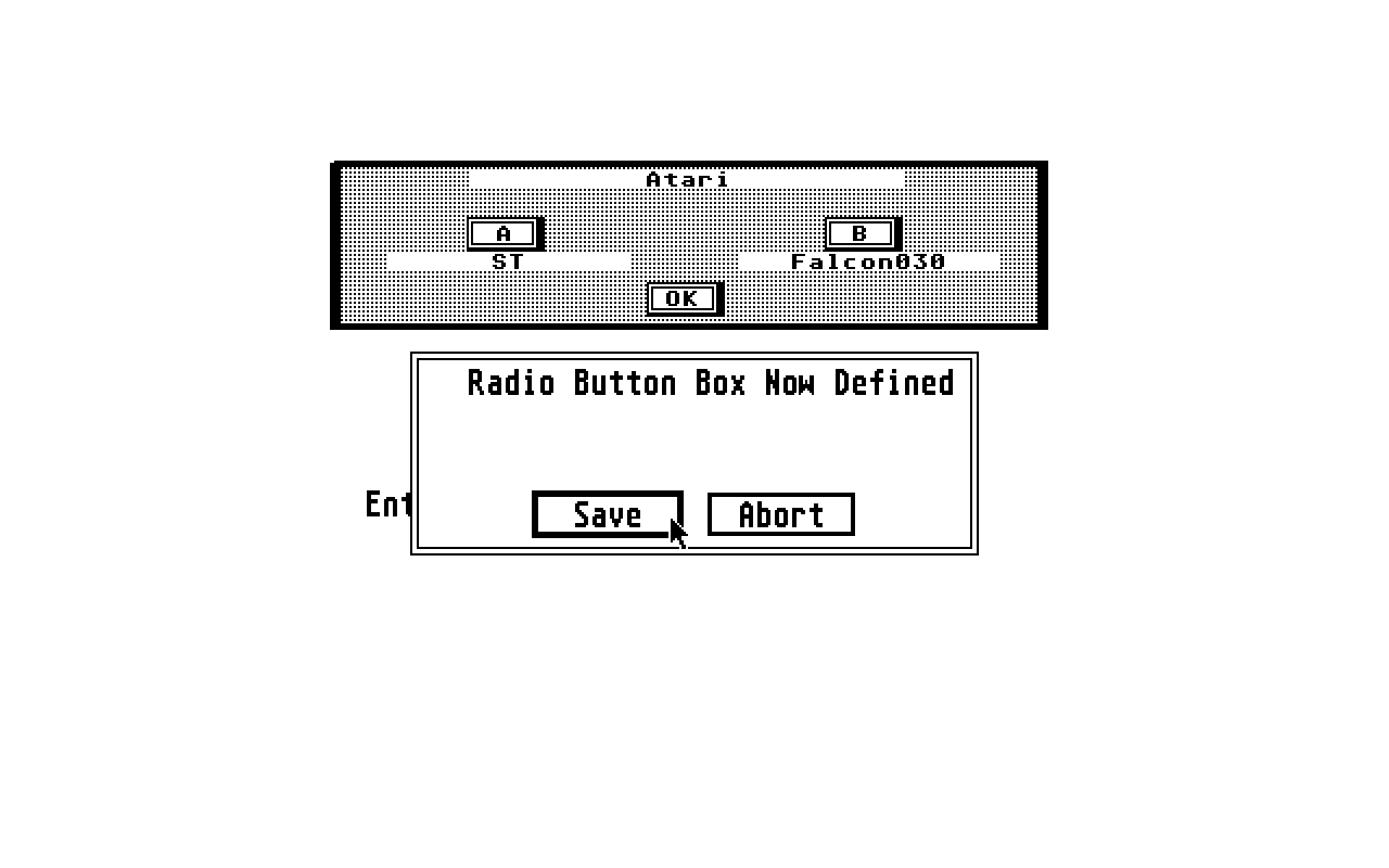 GFA Companion atari screenshot