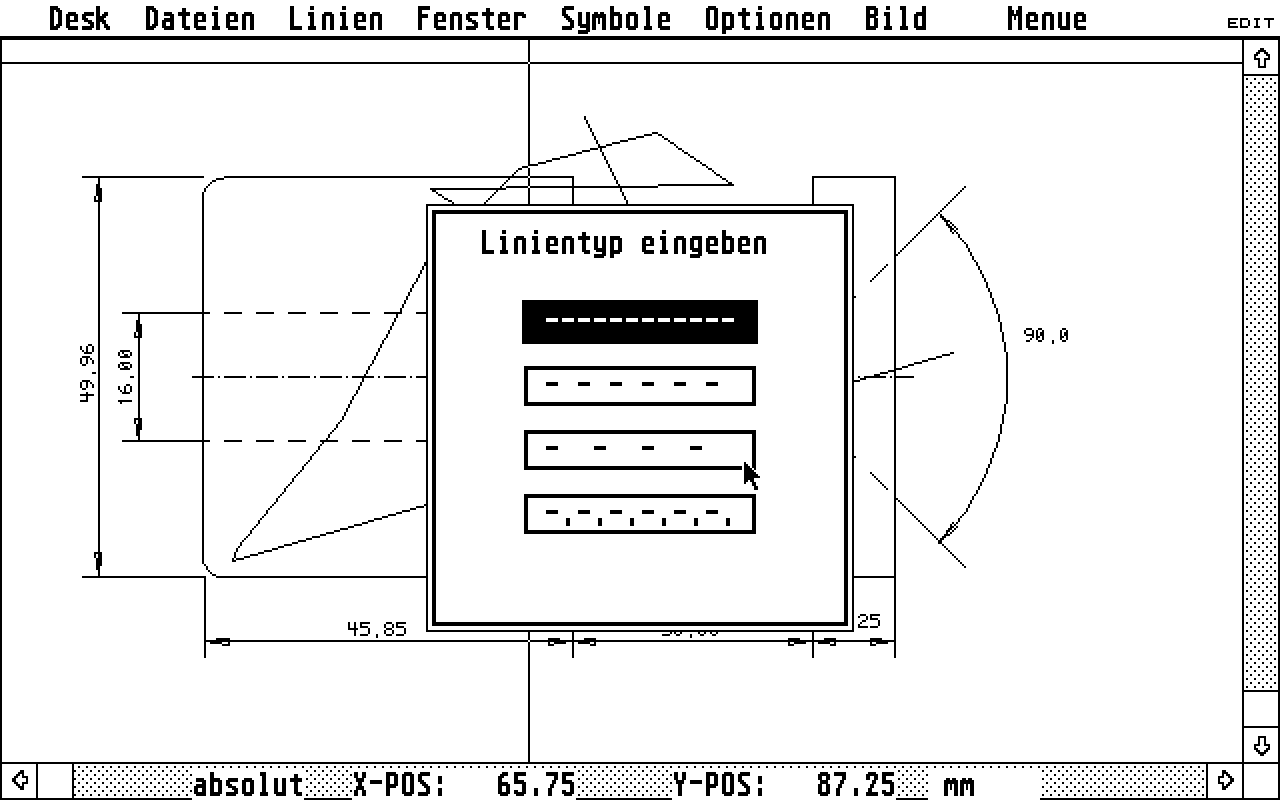 GFA Draft atari screenshot