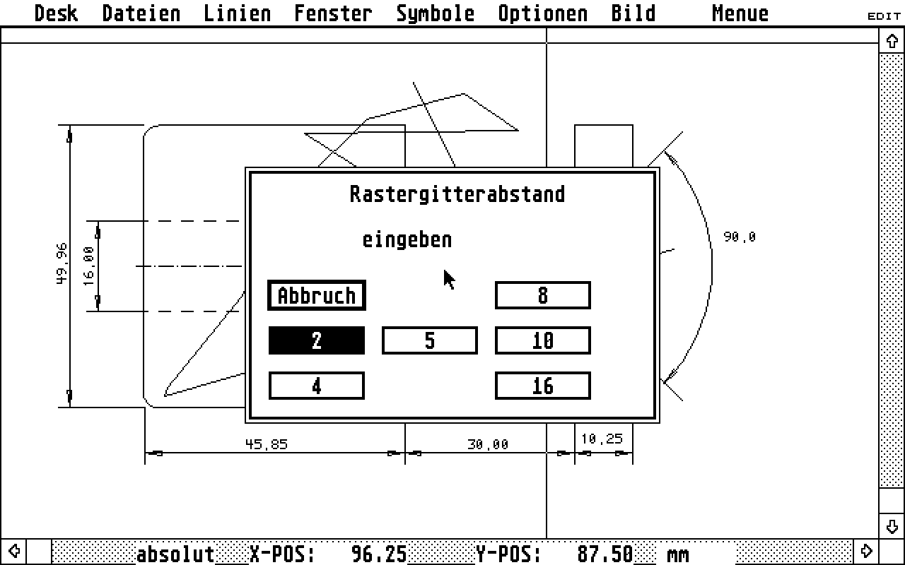 GFA Draft atari screenshot