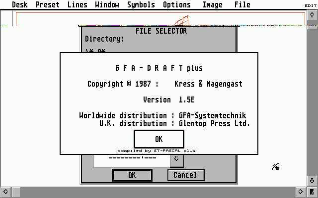 GFA Draft Plus — screenshot 1