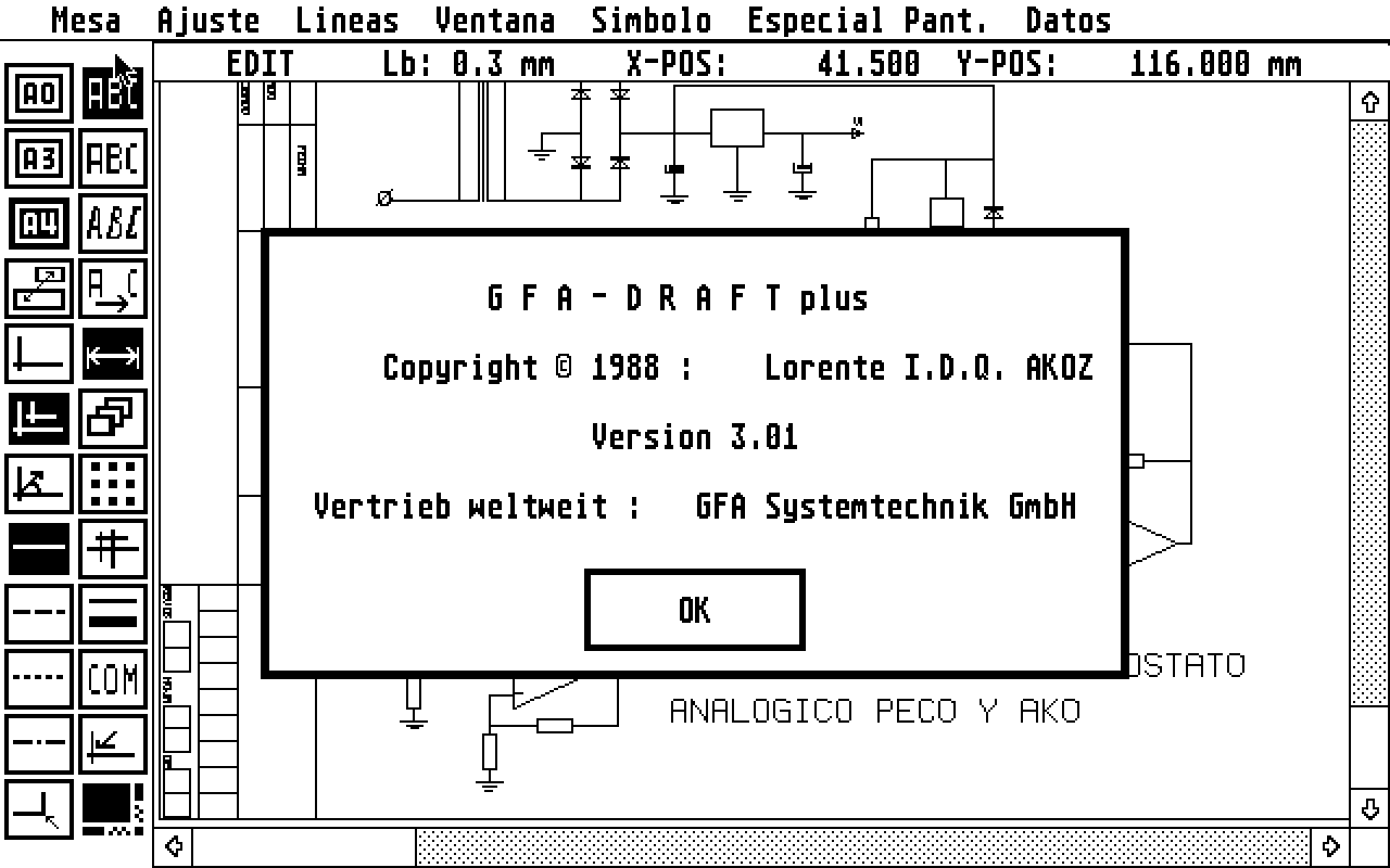 GFA Draft Plus — screenshot 1