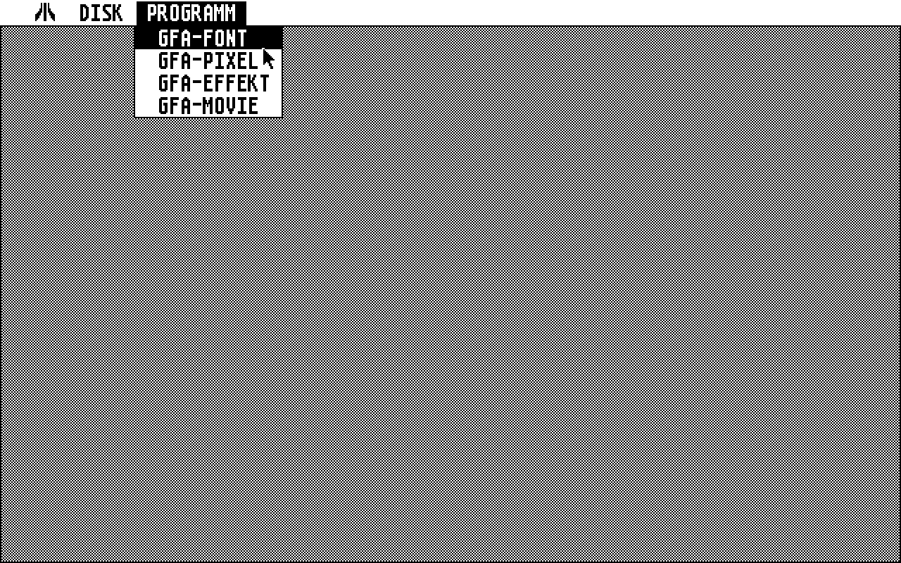 GFA Movie atari screenshot