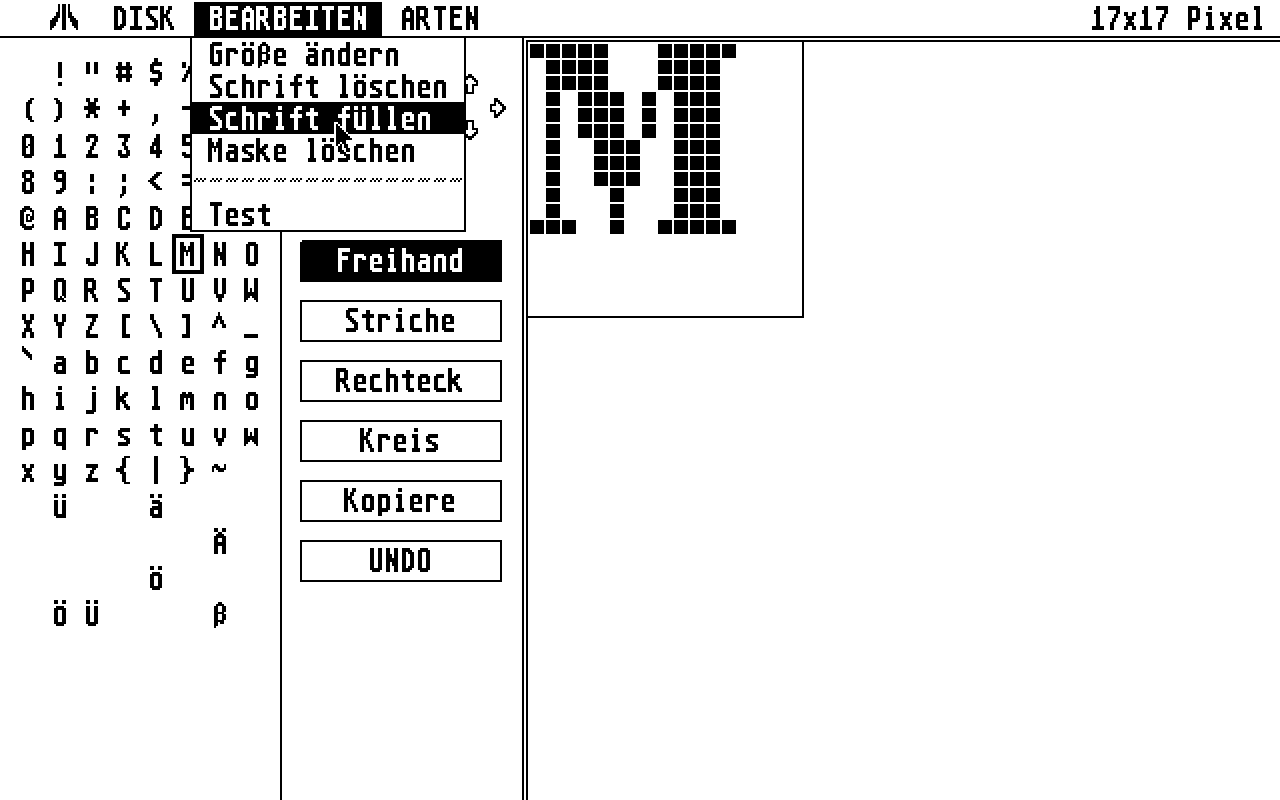 GFA Movie atari screenshot